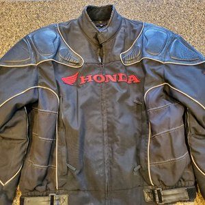 VINTAGE HRC Motorcycle Jacket, size XL